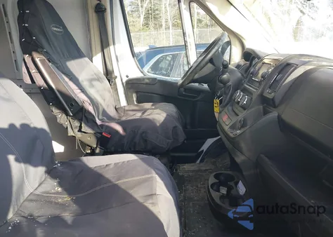 2018 Ram Promaster 2500 High Roof 159 Wb from USA, damaged, VIN 3C6TRVDG6JE140187